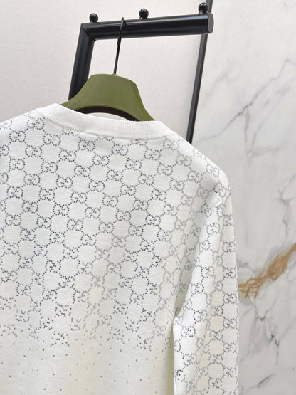 Guc NEW jacquard knitted cardigan