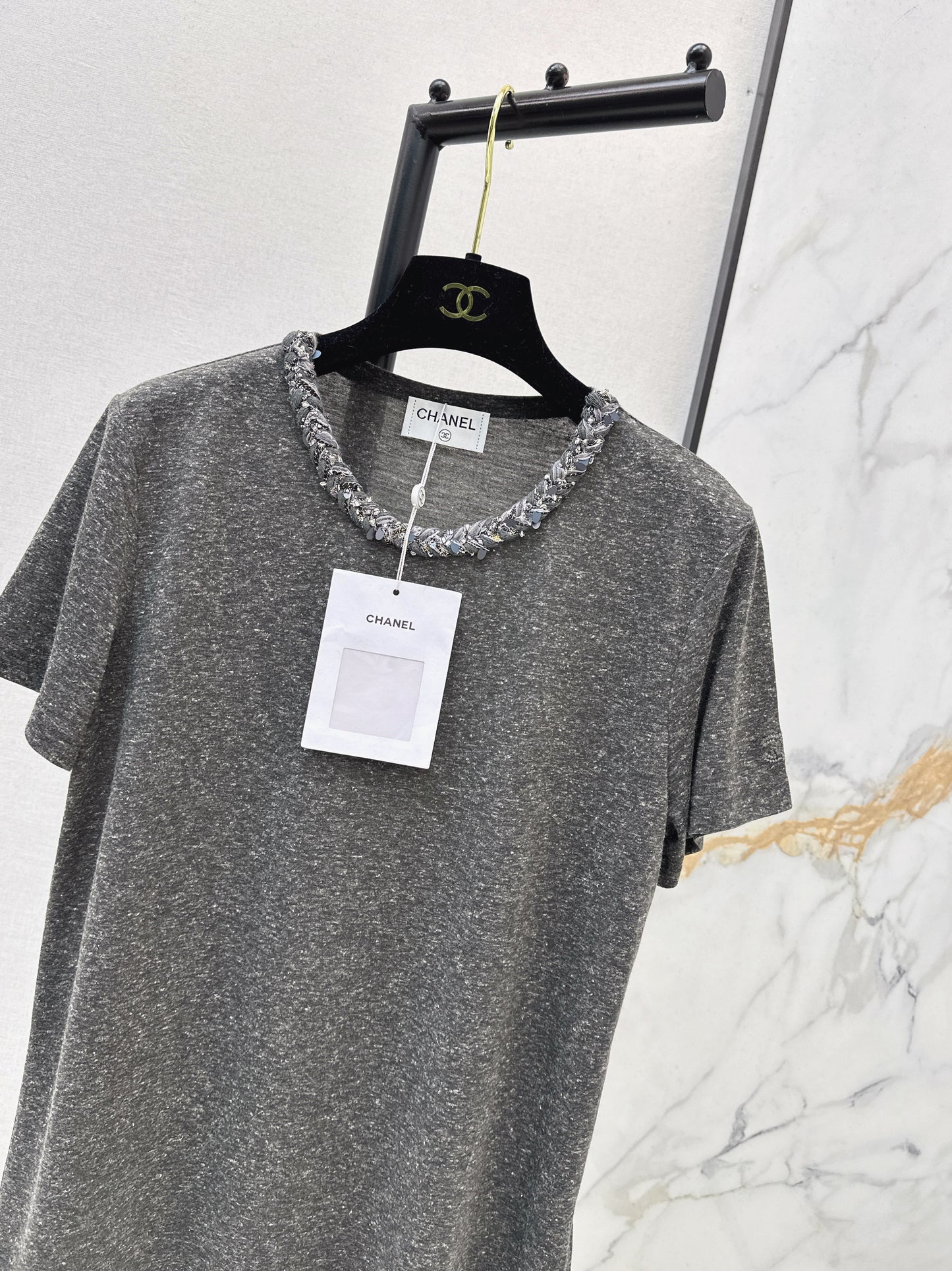 Chan NEW beading t-shirt