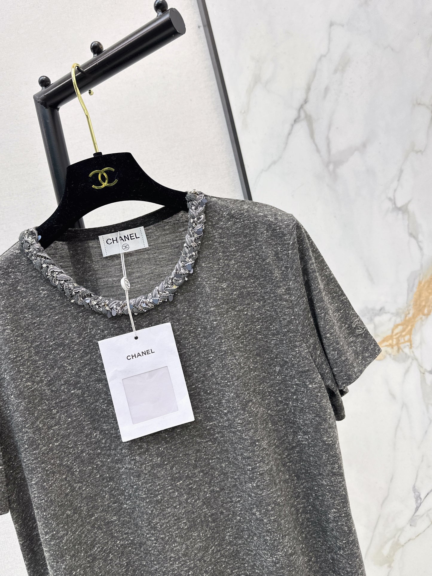 Chan NEW beading t-shirt