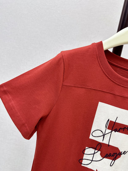 Chan NEW vintage embroidery t-shirt