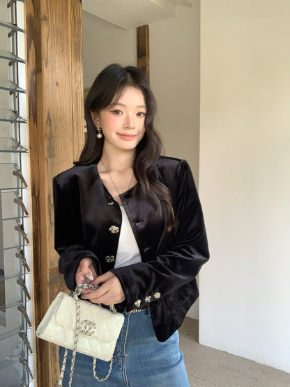 Chan NEW velvet jacket