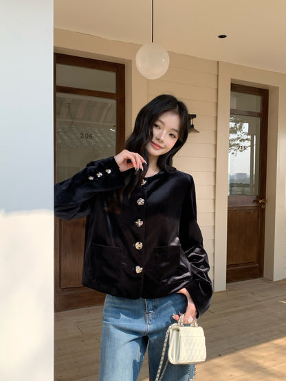 Chan NEW velvet jacket