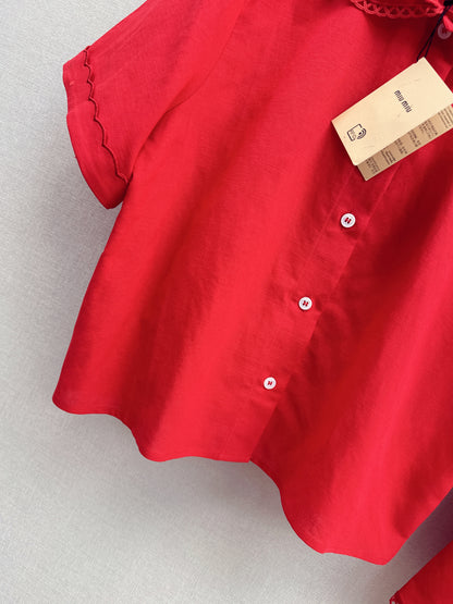 Miu NEW shirts+skirts outfit sets