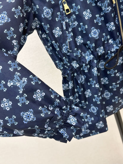 Louis NEW vintage print hooded jacket