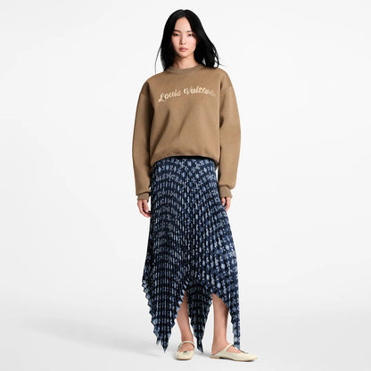 Louis NEW vintage print asymmetrical skirts