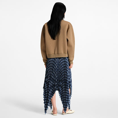 Louis NEW vintage print asymmetrical skirts