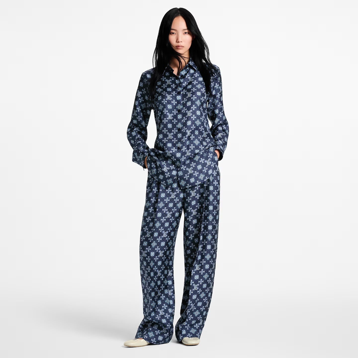 Louis NEW vintage wide-leg pants