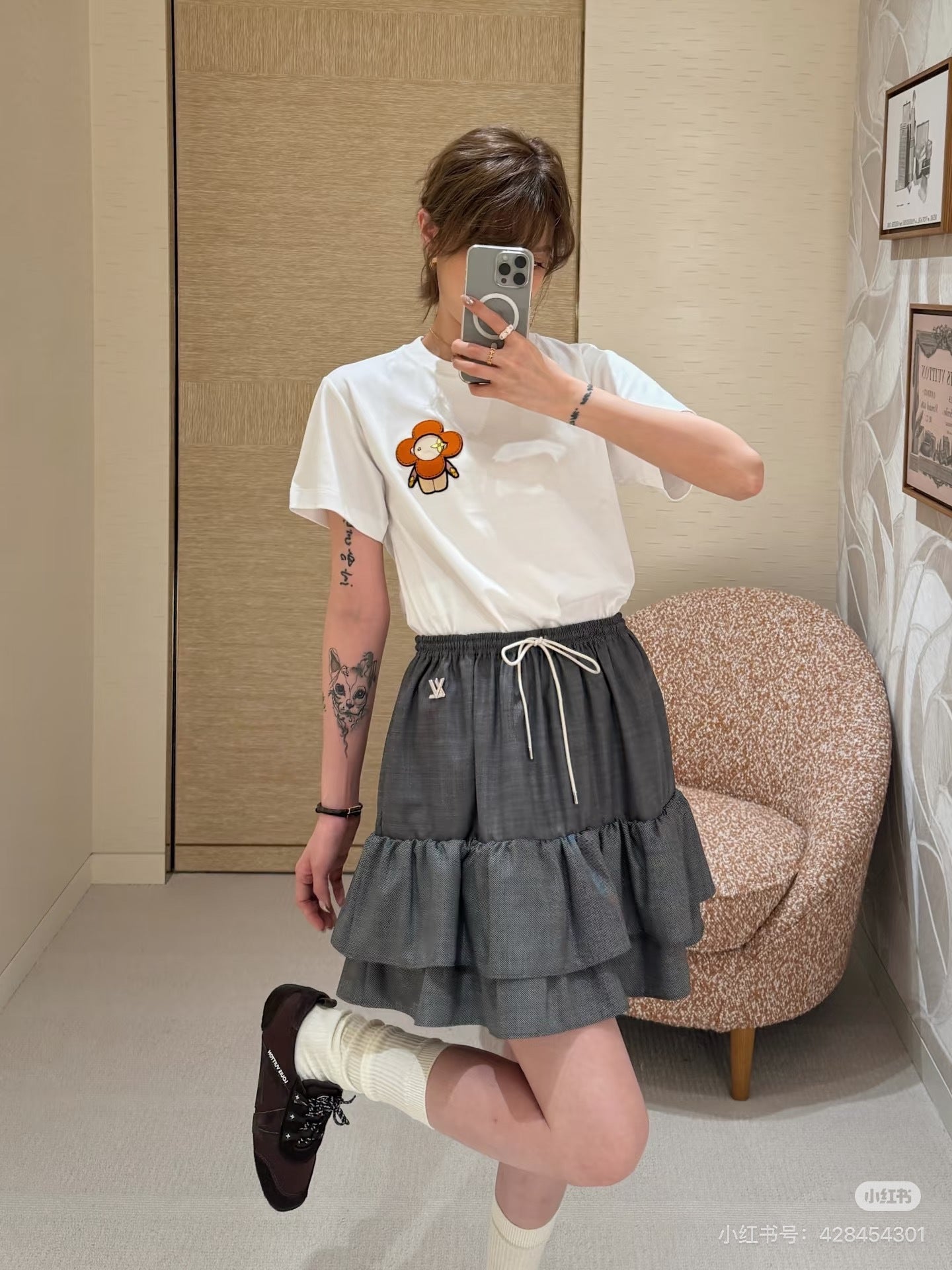 Louis NEW embroidery t-shirt