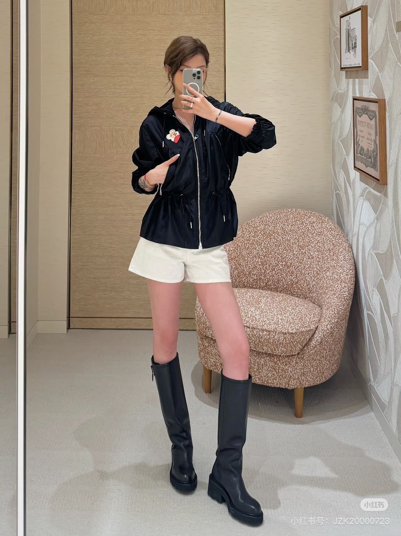 Louis NEW hooded drawstring jacket