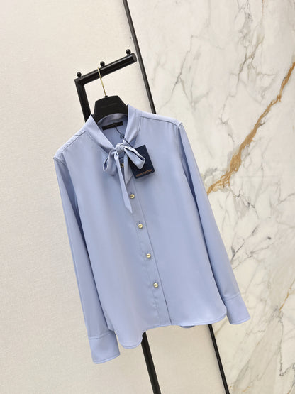 Louis NEW tie-neck shirts