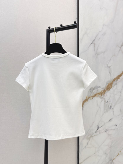 Chan NEW beading t-shirt