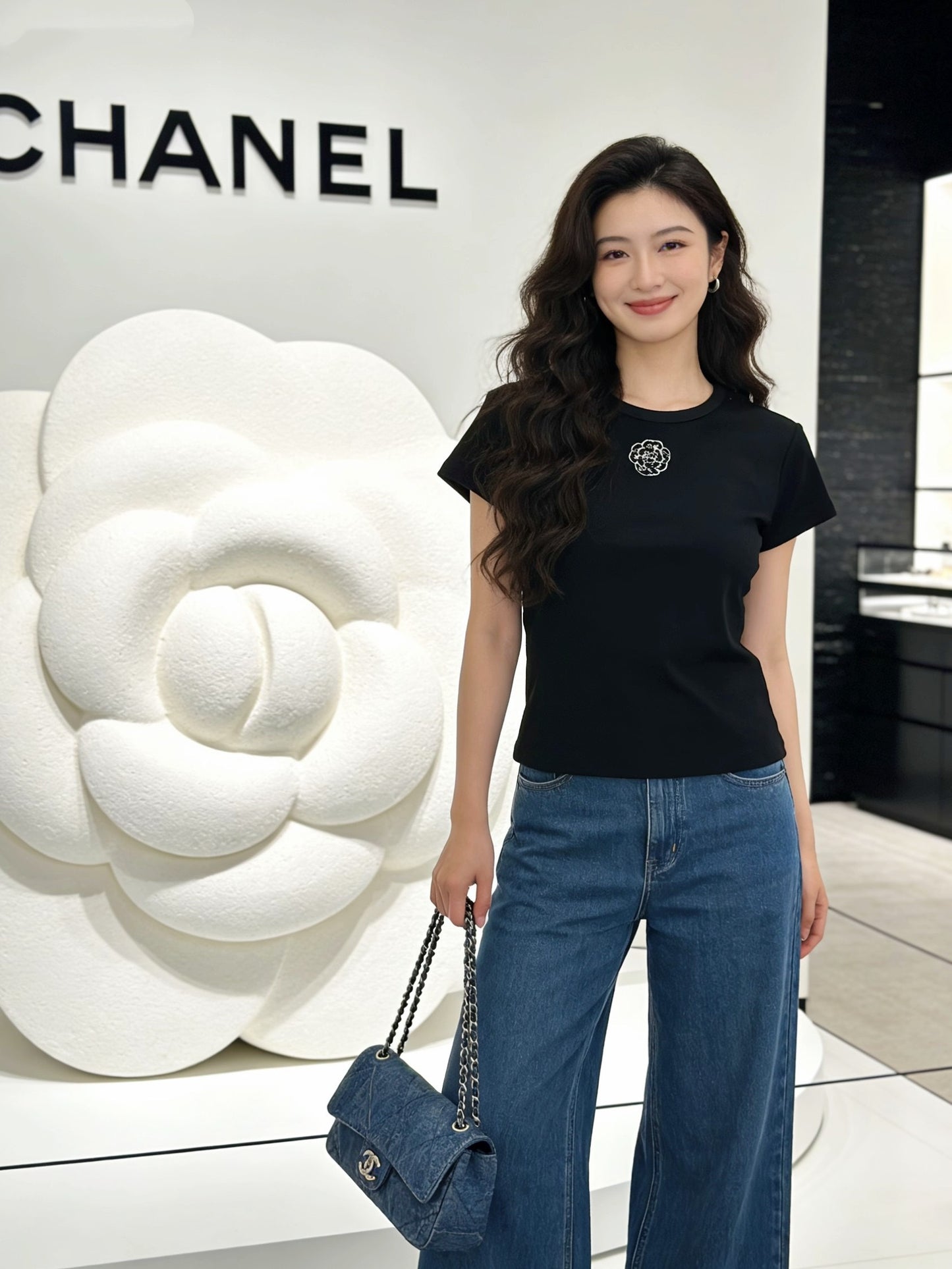 Chan NEW beading t-shirt