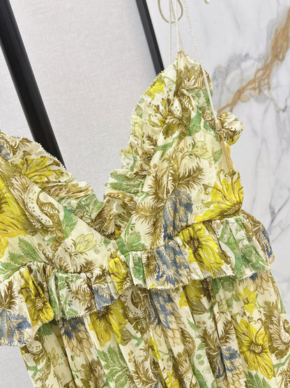 Zimm NEW  floral print jumpsuit