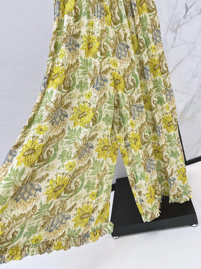 Zimm NEW  floral print jumpsuit