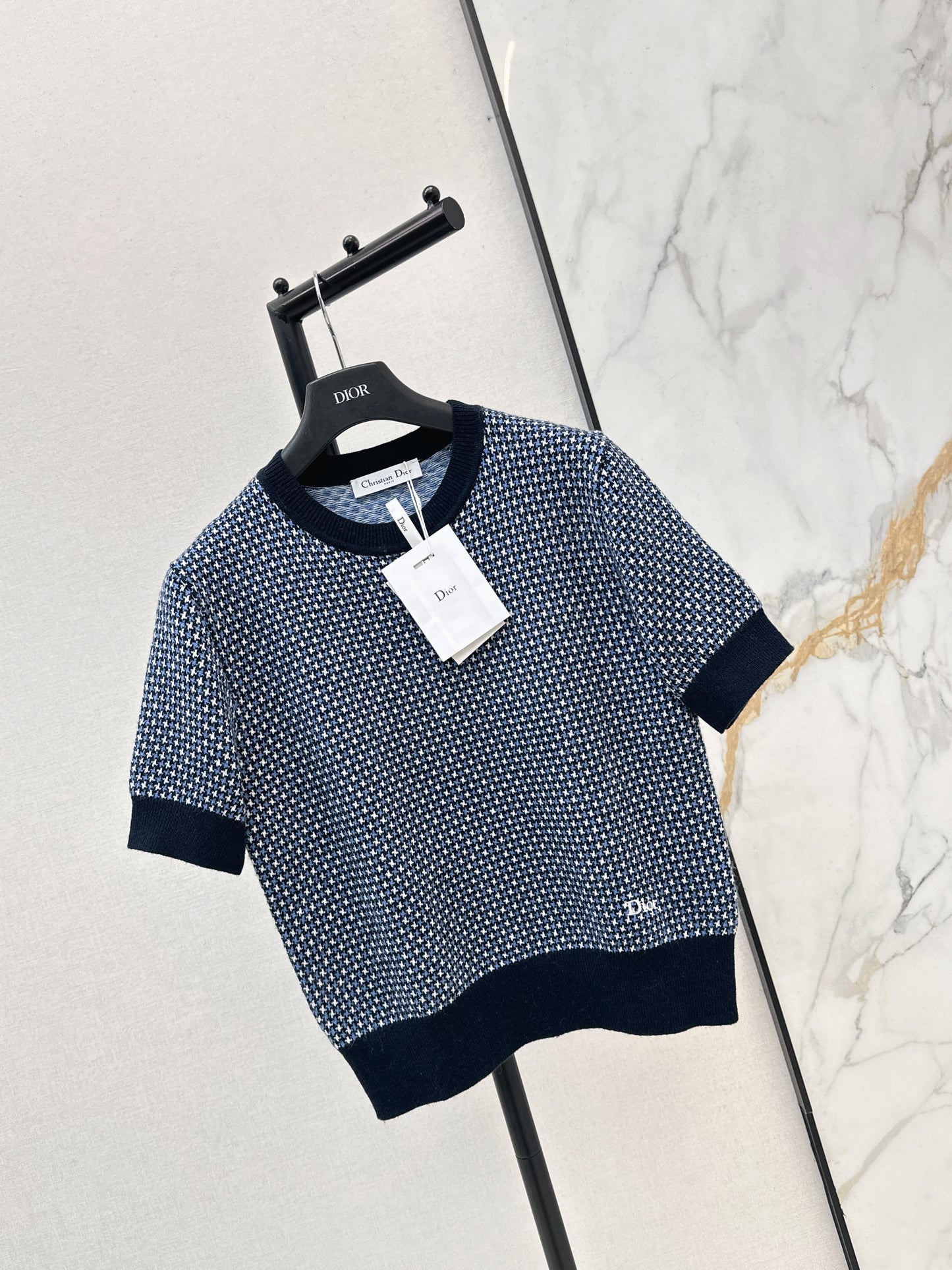 CD NEW knitted short sleeve sweater