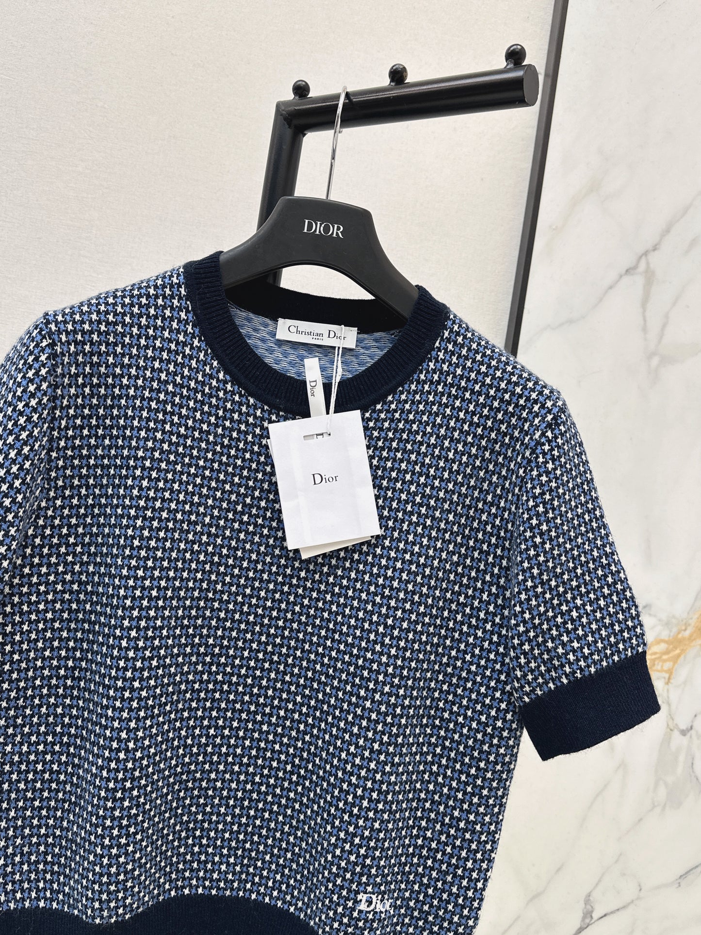 CD NEW knitted short sleeve sweater