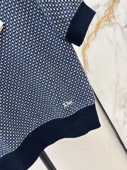 CD NEW knitted short sleeve sweater