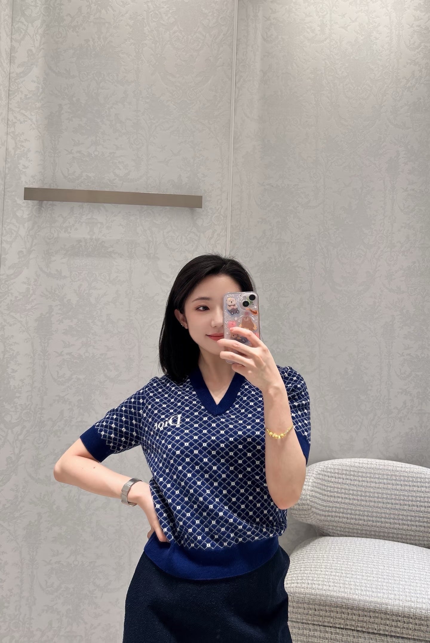 CD NEW v-neck knitwear