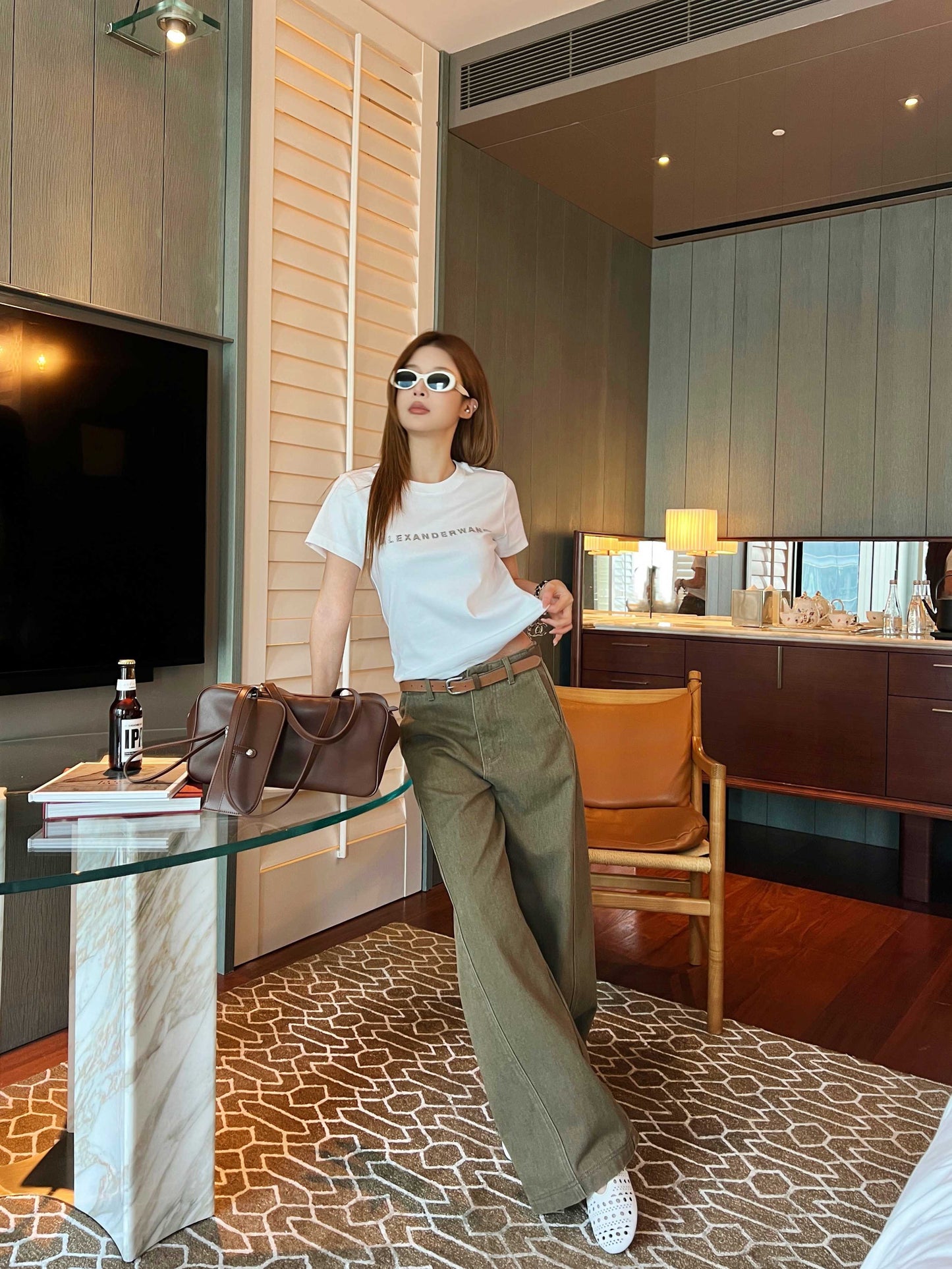 A1ex NEW rhinestone t-shirt