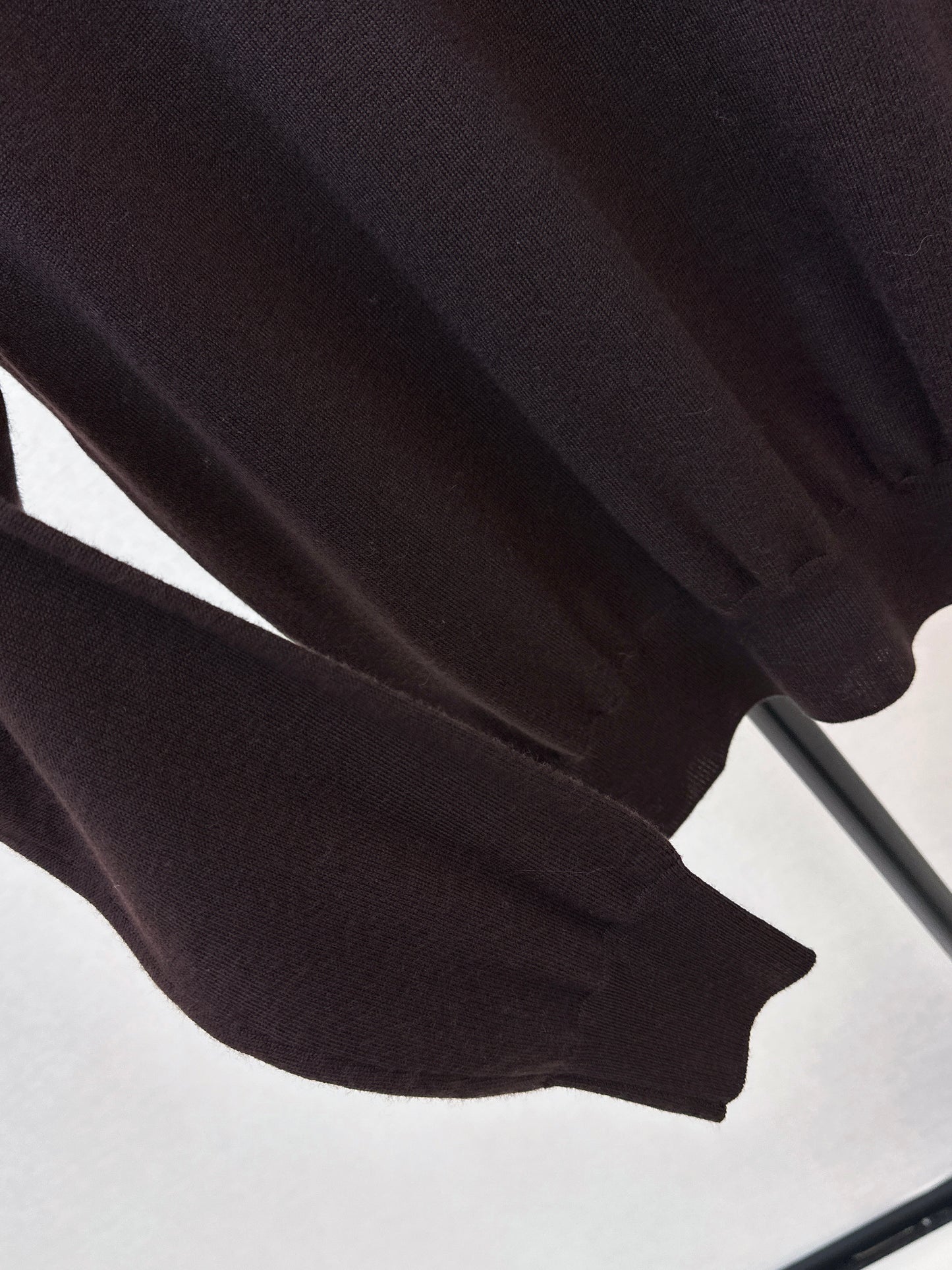 Miu NEW jacquard polo sweater