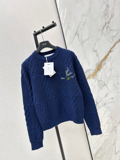 CD NEW embroidery sweater