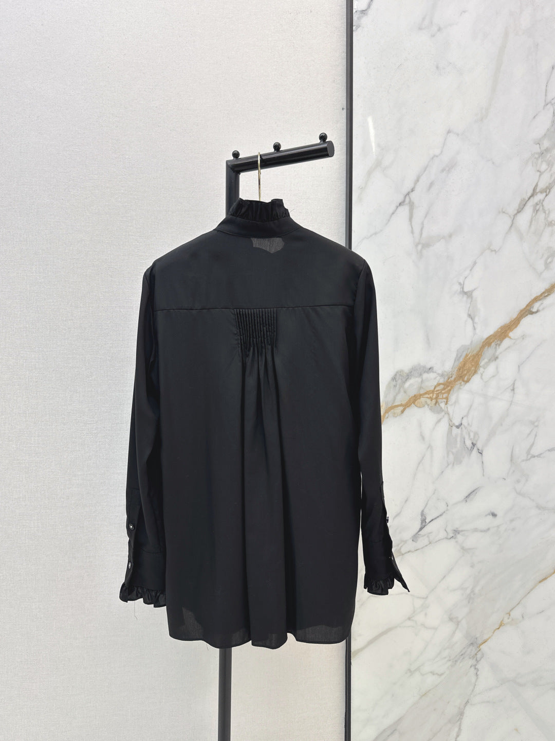 Valen NEW lace pleated ruffle shirts