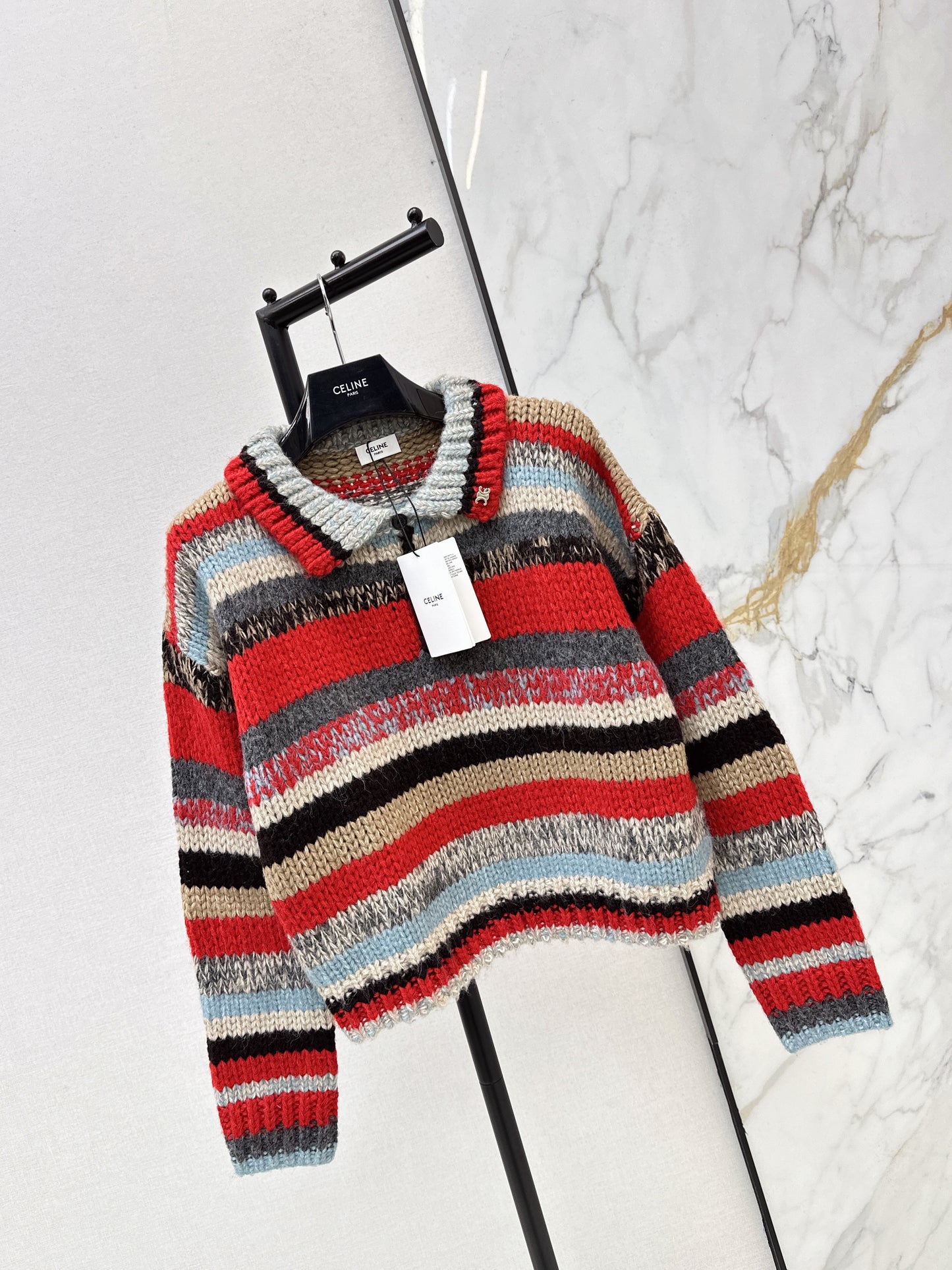 Celi NEW contract stripe sweater