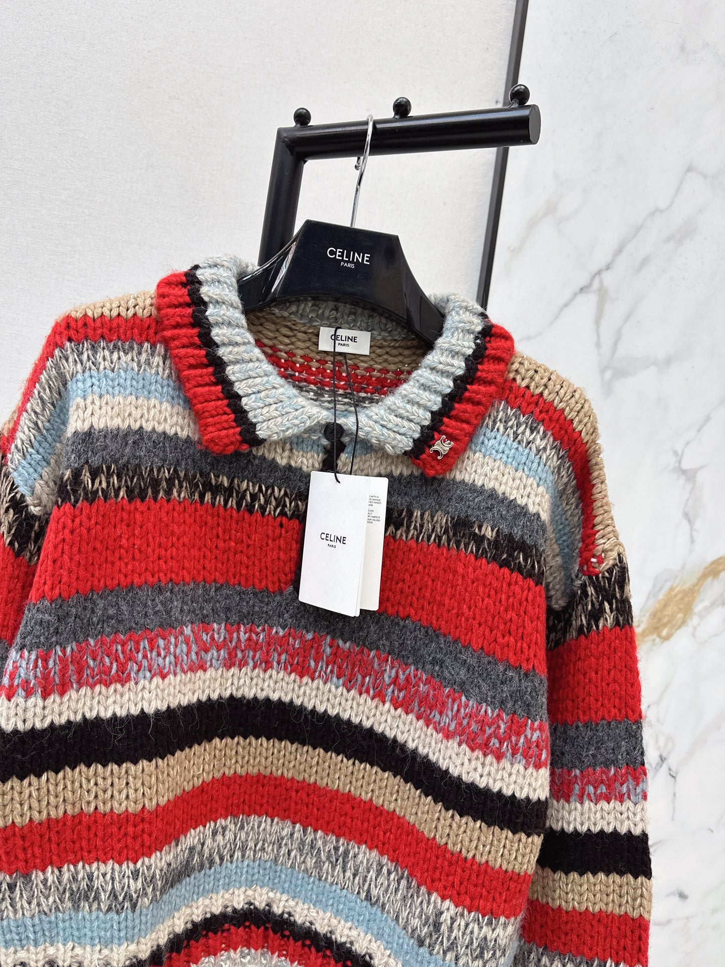 Celi NEW contract stripe sweater