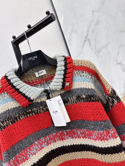 Celi NEW contract stripe sweater