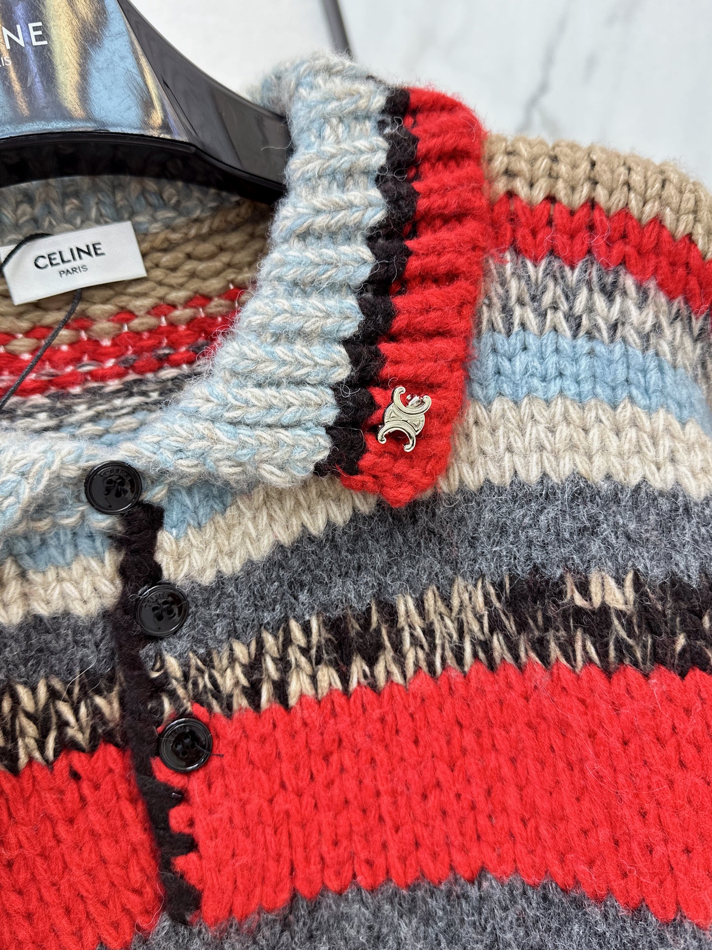Celi NEW contract stripe sweater