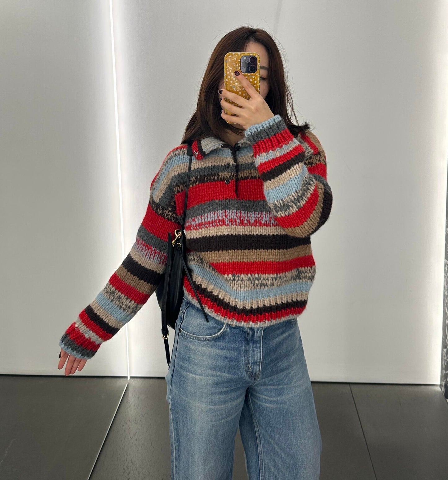 Celi NEW contract stripe sweater