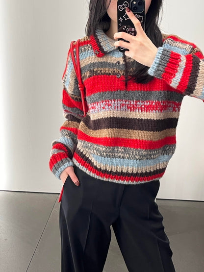 Celi NEW contract stripe sweater