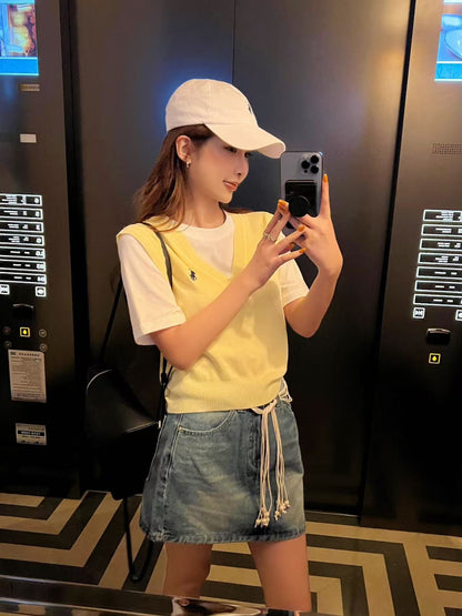 Ral NEW 2in1 vest t-shirt