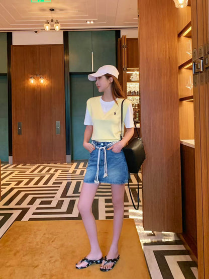 Ral NEW 2in1 vest t-shirt