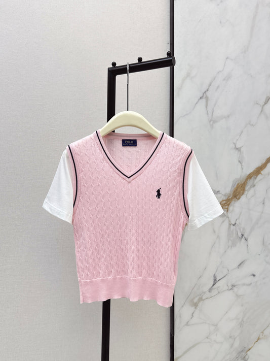 Ral NEW 2inl knitted vest t-shirts