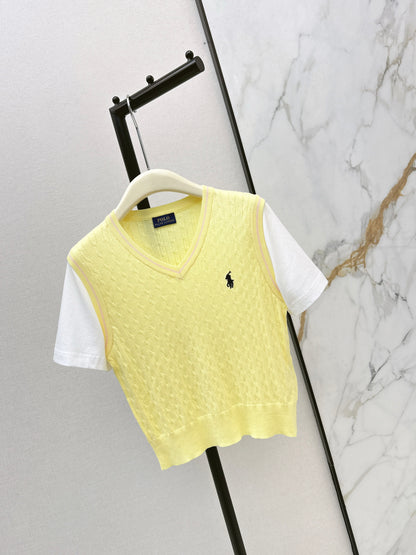Ral NEW 2inl knitted vest t-shirts