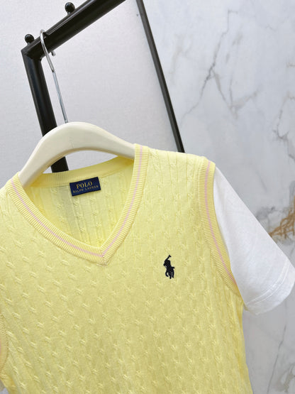 Ral NEW 2inl knitted vest t-shirts