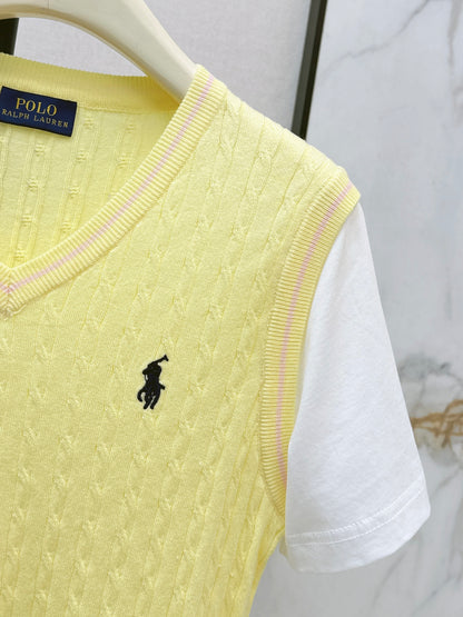 Ral NEW 2inl knitted vest t-shirts