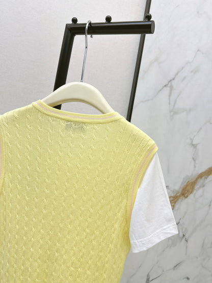 Ral NEW 2inl knitted vest t-shirts
