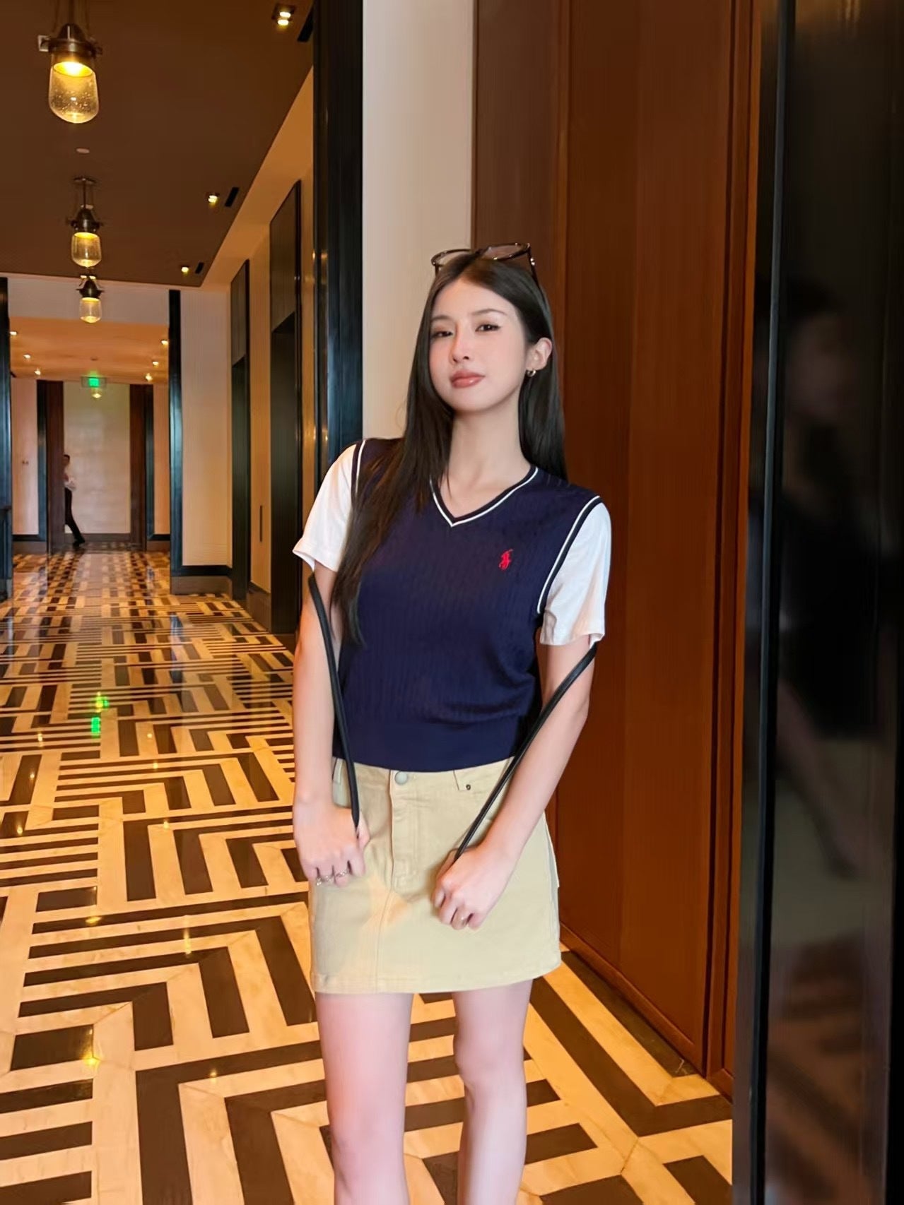 Ral NEW 2inl knitted vest t-shirts