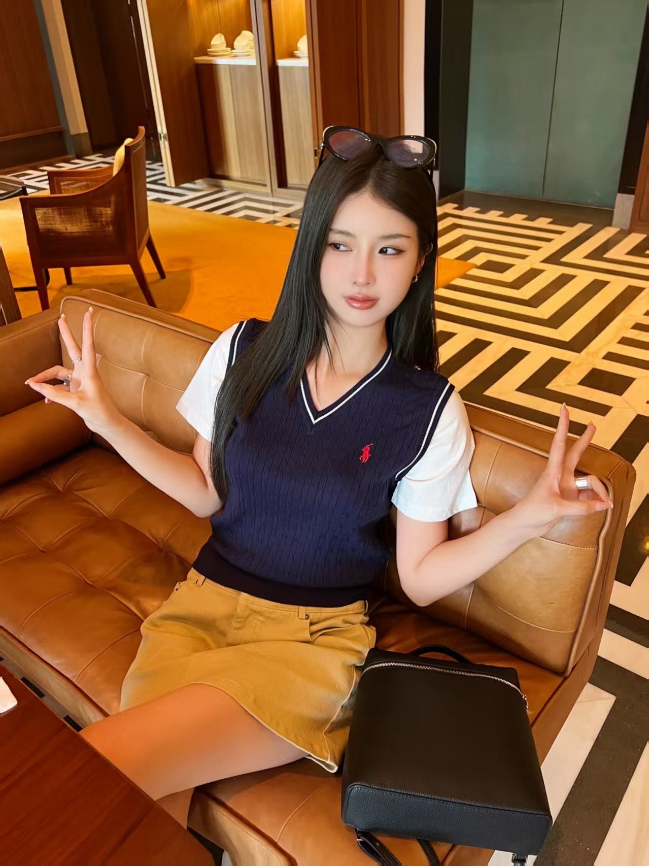 Ral NEW 2inl knitted vest t-shirts