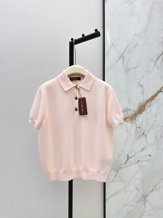 Loro NEW cashmere polo shirt