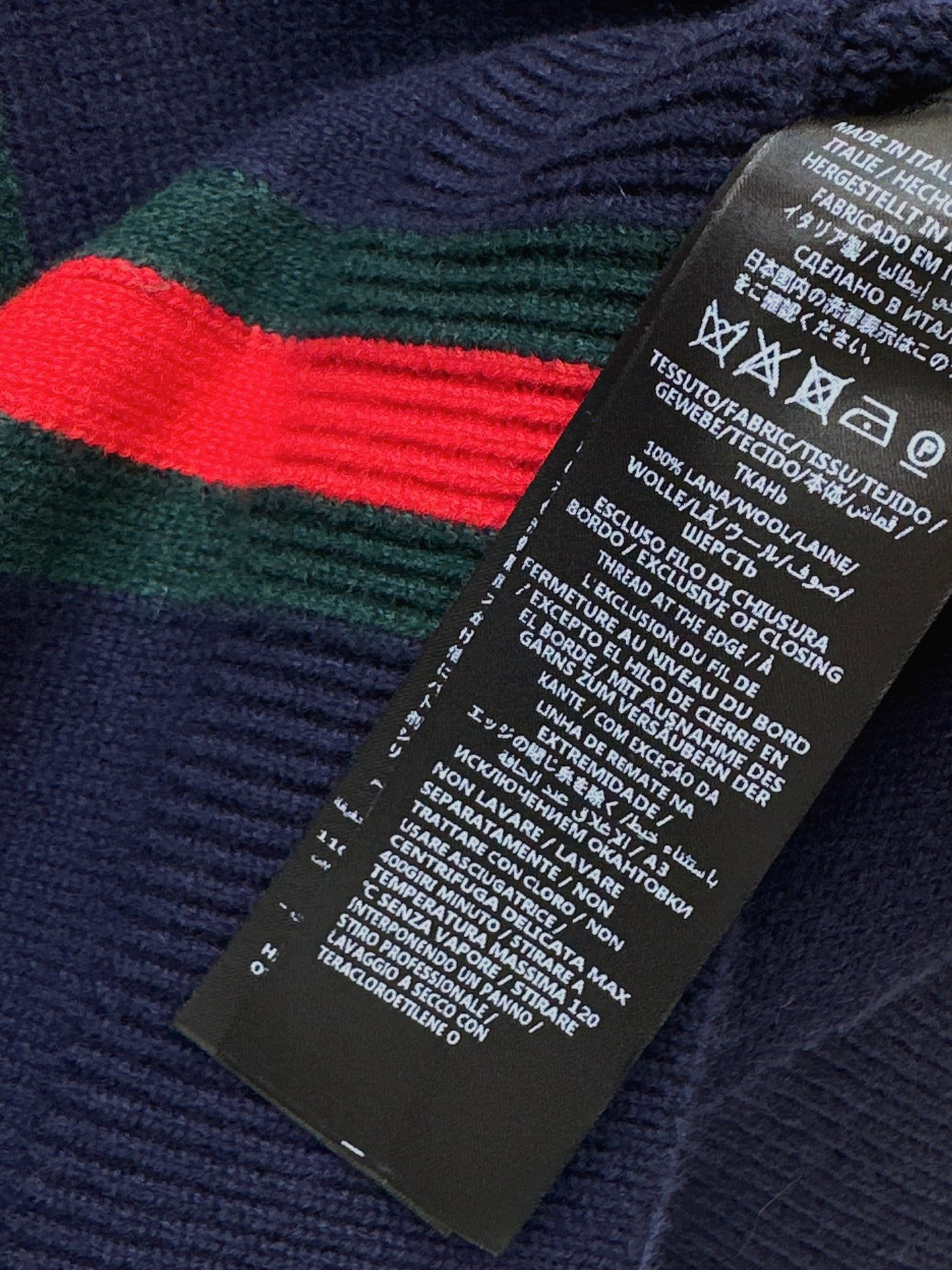 Guc NEW vintage wool sweater