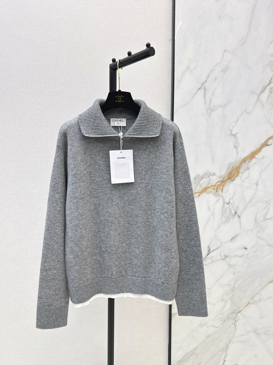Chan NEW cashmere knit sweater