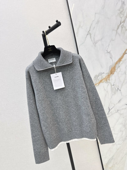 Chan NEW cashmere knit sweater