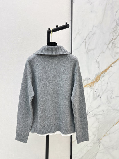 Chan NEW cashmere knit sweater