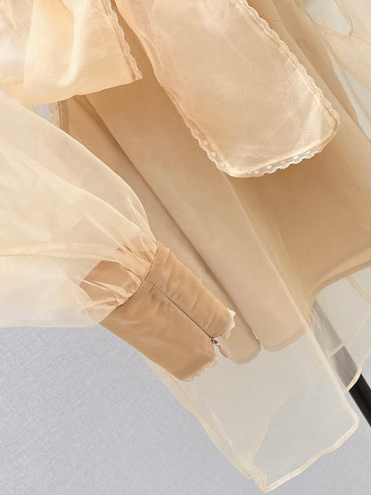 Zimm NEW Bow-tie strap shirt