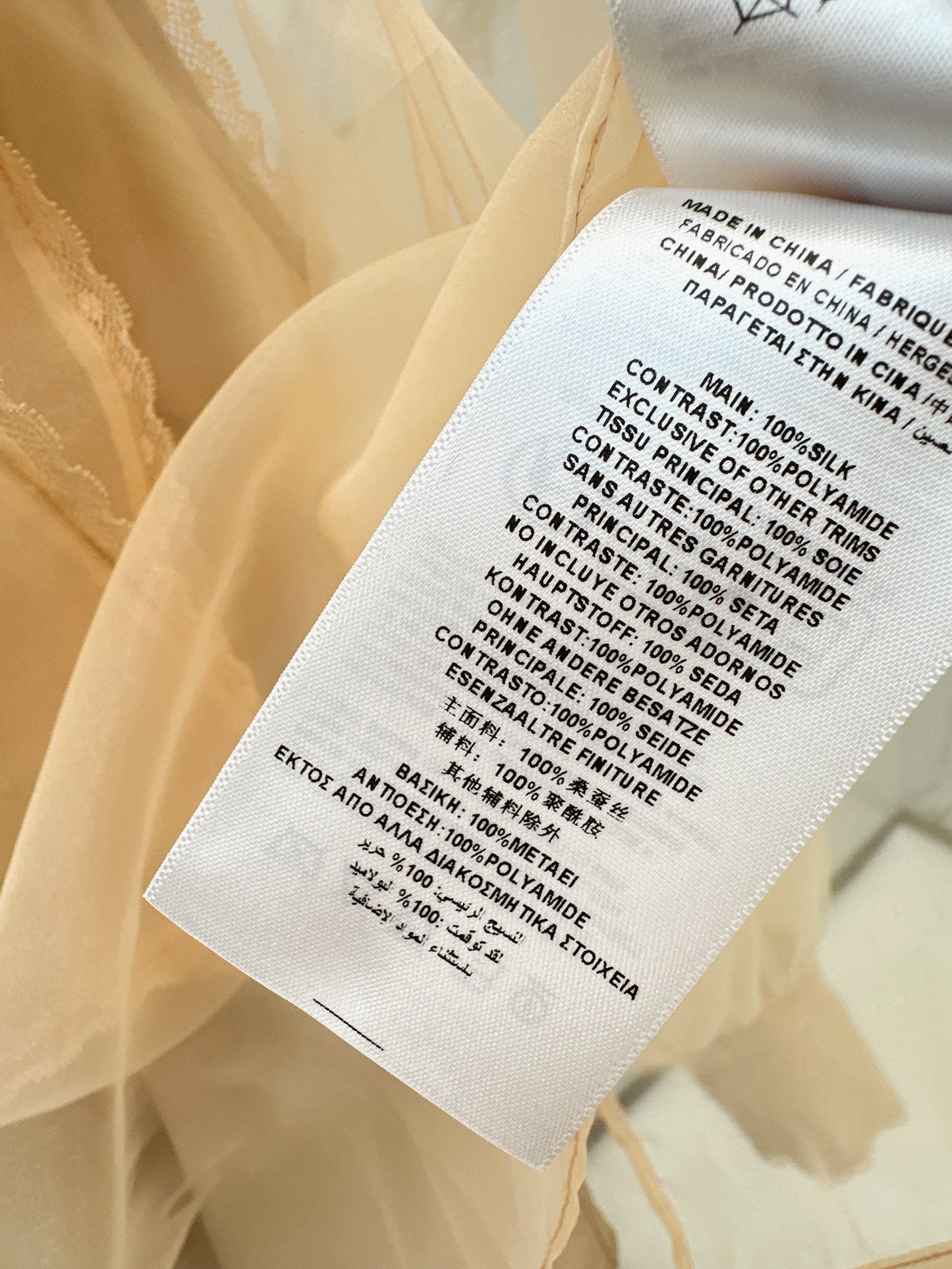 Zimm NEW Bow-tie strap shirt