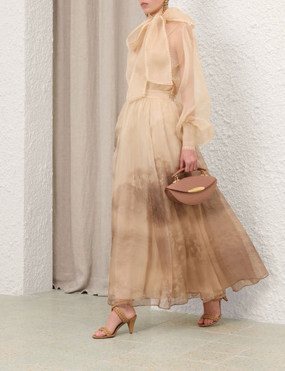 Zimm NEW Bow-tie strap shirt