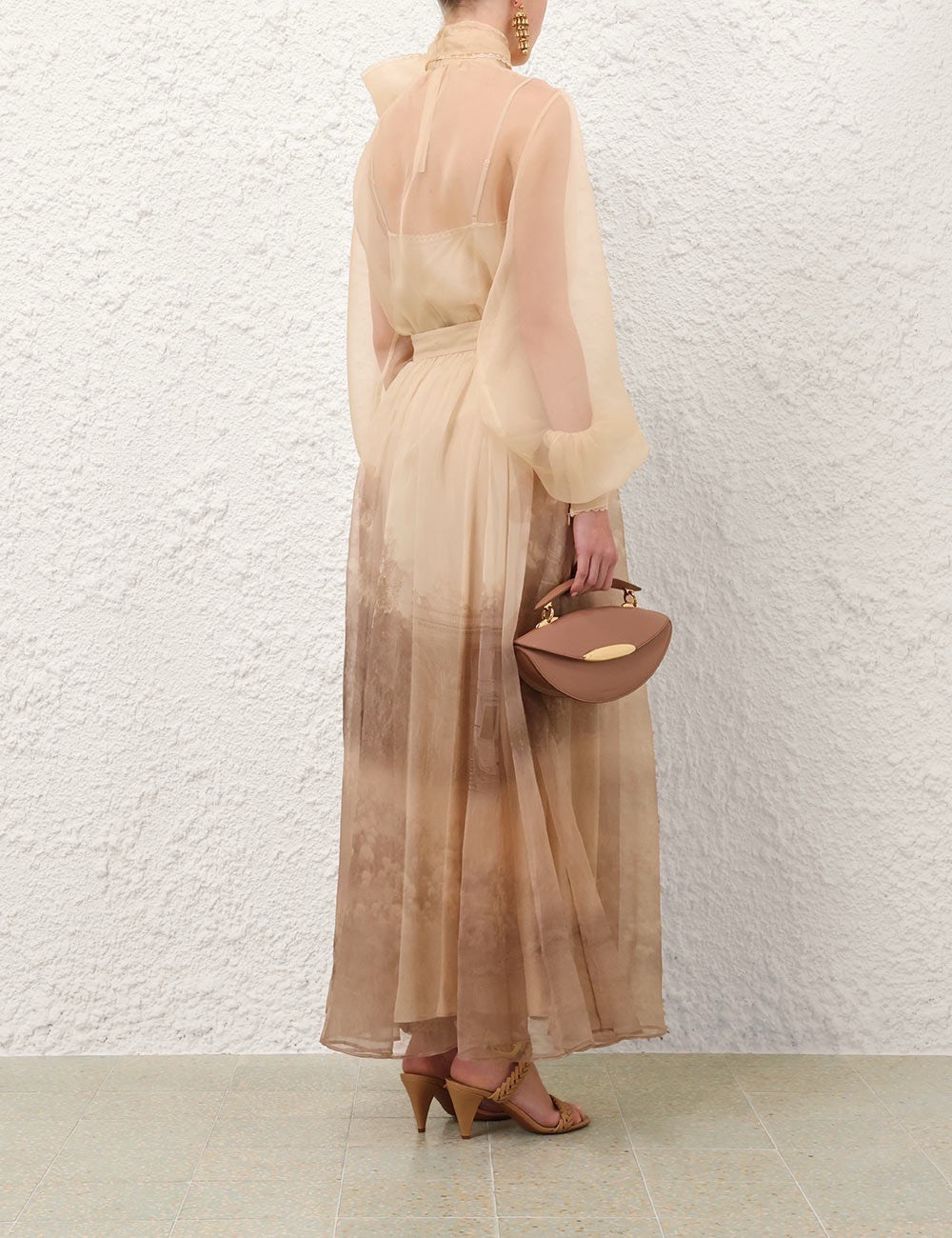 Zimm NEW Bow-tie strap shirt